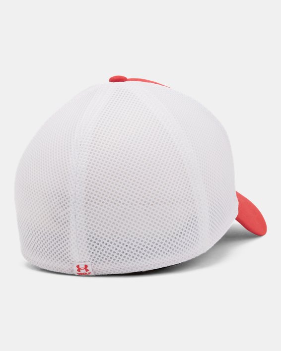 Men's UA Iso-Chill Driver Mesh Cap in Red image number 1